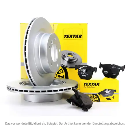 TEXTAR Bremsen Set Bremsscheiben + Bremsbel&auml;ge OPEL Zafira Tourer C 17 Zoll hinten