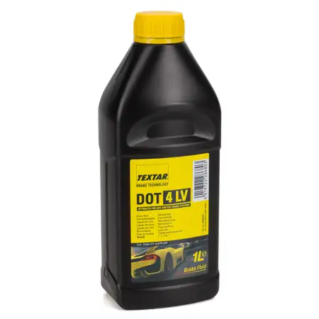 1L 1 Liter TEXTAR 95006200 Bremsfl&uuml;ssigkeit Brake Fluid DOT 4 LV ISO 4925 FMVSS 116