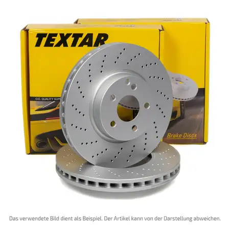 TEXTAR 92123703 Bremsscheiben Satz MERCEDES W203 S203 CL203 C/A209 R171 vorne 2034210912