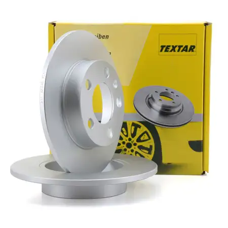 TEXTAR 92082503 Bremsscheiben Satz AUDI A1 A2 A3 TT VW Bora Golf 4 Polo hinten