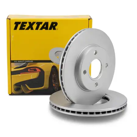 TEXTAR 92096203 Bremsscheiben &Oslash; 258mm FORD Fiesta 4 5 Focus 1 Ka Courier Fusion vorne