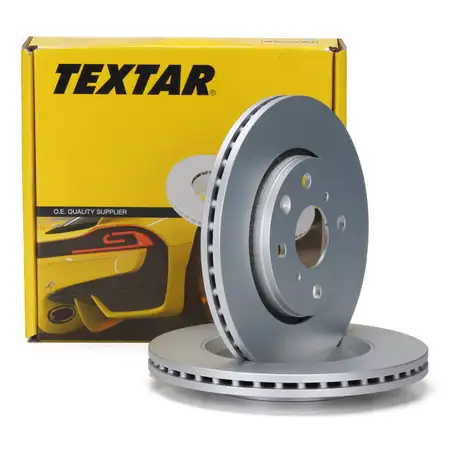 TEXTAR 92141903 Bremsscheiben Satz CITROEN C1 I II PEUGEOT 107 108 TOYOTA Aygo vorne