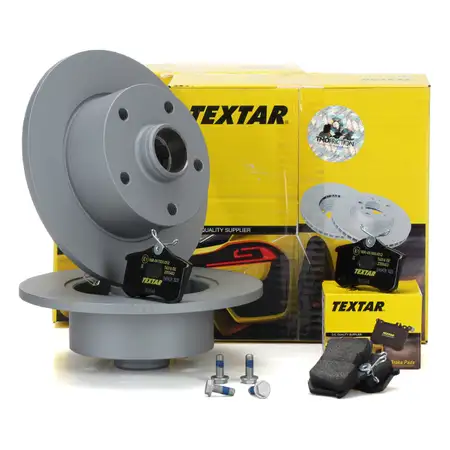 TEXTAR Bremsscheiben + Bremsbel&auml;ge AUDI A4 (B5) ab Fgst.-Nr. hinten