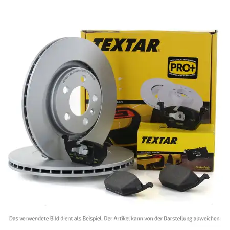 TEXTAR Bremsscheiben + Bremsbel&auml;ge FORD Galaxy CK S-Max CJ 02.2015-10.2017 17 Zoll vorne