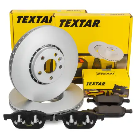 TEXTAR Bremsscheiben + Bel&auml;ge VOLVO XC60 I (156) RC01 RC02 bis 2015 / Fgst. 785803 vorne