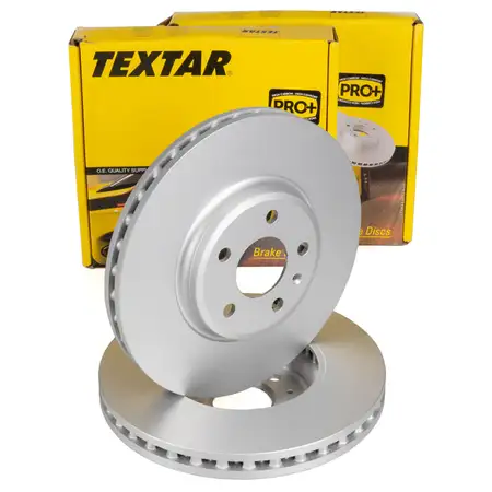 TEXTAR 92160005 Bremsscheiben Satz AUDI A4 (B8) A5 (8T 8F) Q5 (8RB) PR-1LA/1LB vorne