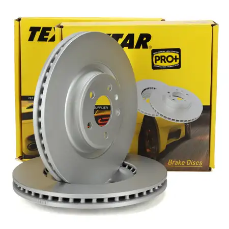 TEXTAR 92229205 Bremsscheiben Satz AUDI A4 B8 A5 8T 8F A6 C7 A7 4G Q5 8RB Macan 95B vorne