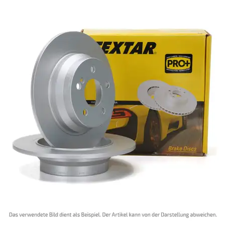 TEXTAR 92295105 Bremsscheiben Satz VOLVO S60 III S90 II V60 II V90 II XC60 II 16&quot; hinten