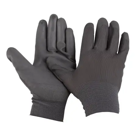 1x TEXXOR Handschuhe Arbeitshandschuhe Strickhandschuhe gummiert Schwarz Gr&ouml;&szlig;e 11 / XXL