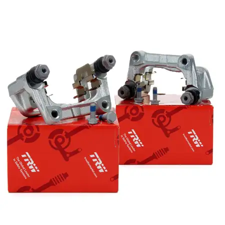 2x TRW Bremssattelhalter f&uuml;r OPEL ASTRA G H J MERIVA A B ZAFIRA A B C hinten