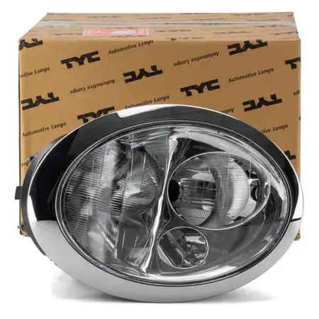 TYC 20-0315-05-9 HALOGEN Hauptscheinwerfer MINI R50 R53 bis BJ. 07.2004 rechts 63126911704