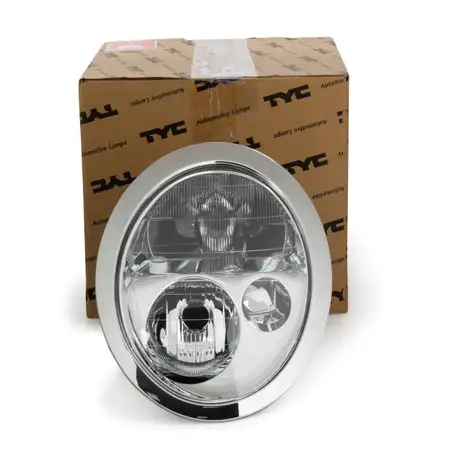 TYC 20-0316-05-9 HALOGEN Hauptscheinwerfer MINI R50 R53 bis 07.04 vorne links 63126911703