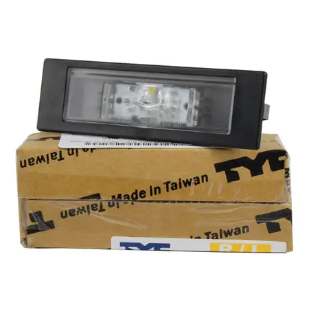 TYC LED Kennzeichenleuchte f&uuml;r BMW E81 E87 F20 F21 F12 F13 F06 Z4 E89 X2 F39 X4 G02 i3