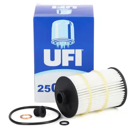 UFI 25.090.00 &Ouml;lfilter + Schraube AUDI S6 RS6 (C7) S7 RS7 (4G) A8 4.0 TFSI S8 (4H)