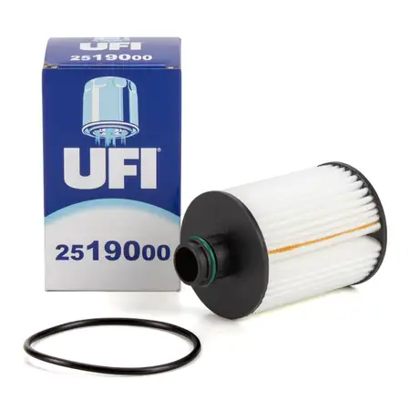 UFI 25.190.00 &Ouml;lfilter JEEP Wrangler 4 JL 2.2 Multijet 2 200 PS ab BJ. 11.2017