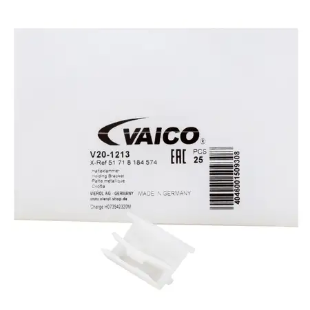 25x VAICO Clips Befestigungsclips Halteclip Verkleidung BMW E36 E46 E90 E91 51718184574