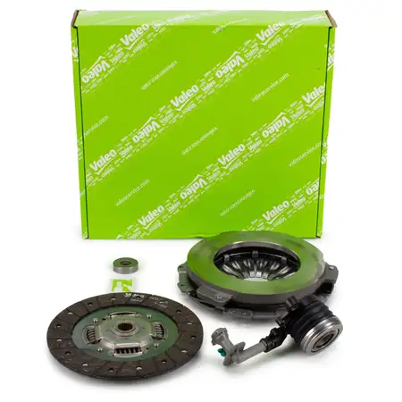 VALEO 834046 KIT3P Kupplungssatz + Zentralausr&uuml;cker RENAULT Megane 2 Scenic 2 1.5 dCi