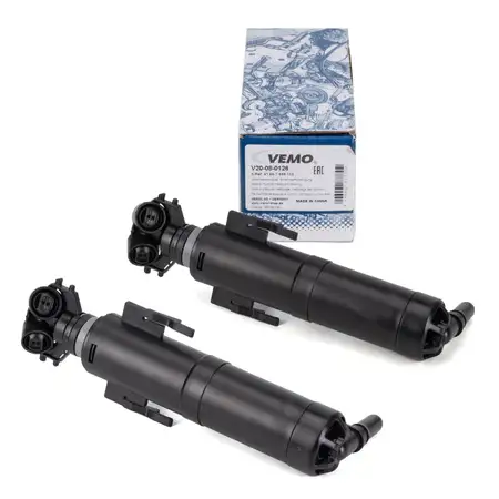 2x VEMO V20-08-0126 Wischwasserd&uuml;se Waschwasserd&uuml;se Scheinwerfer BMW X3 F25 vorne 7488733