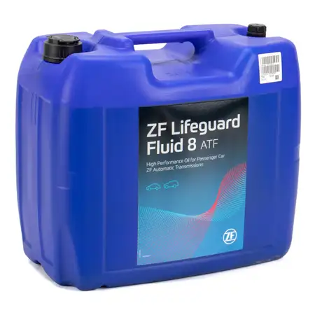 20L 20 Liter ZF PARTS Getriebe&ouml;l Automatikgetriebe&ouml;l LifeGuard FLUID 8 ATF 8HP