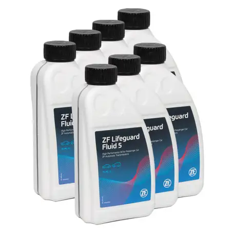 7L 7 Liter ZF PARTS Getriebe&ouml;l Automatikgetriebe&ouml;l LifeGuard FLUID 5 HP