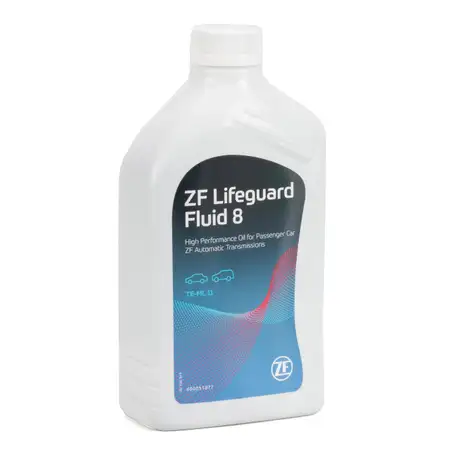 1L 1 Liter ZF PARTS Getriebe&ouml;l Automatikgetriebe&ouml;l LifeGuard FLUID 8 ATF 8HP