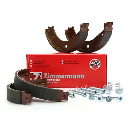 ZIMMERMANN Bremsbacken + Zubeh&ouml;r Satz BMW E36 E28 E34 E24 E23 E32 E38 E31 Z3 Z8