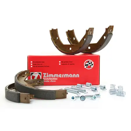 ZIMMERMANN Bremsbacken + Zubeh&ouml;r Satz BMW E81-88 E46 E90-93 F30-34 F32-36 E39 X1 E84