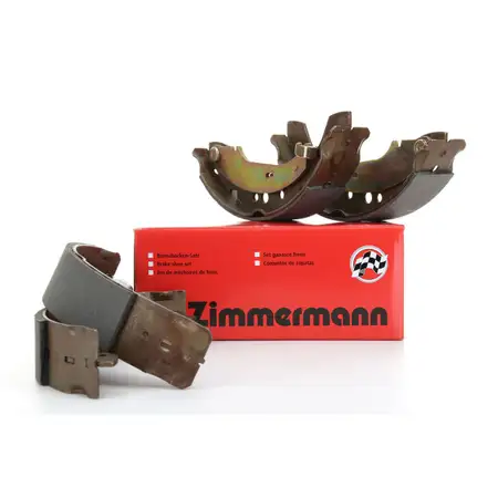 ZIMMERMANN Bremsbacken Satz CITROEN MAZDA PEUGEOT RENAULT mit ABS