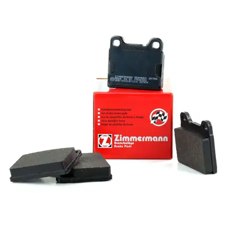 ZIMMERMANN Bremsbel&auml;ge Bremskl&ouml;tze hinten f&uuml;r VOLVO 740 760 780 850 C70 S70 V70