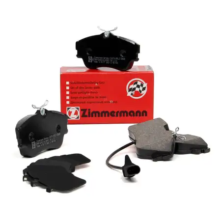 ZIMMERMANN Bremsbel&auml;ge + Warnkontakt VW Transporter T4 15 Zoll 1LP vorne