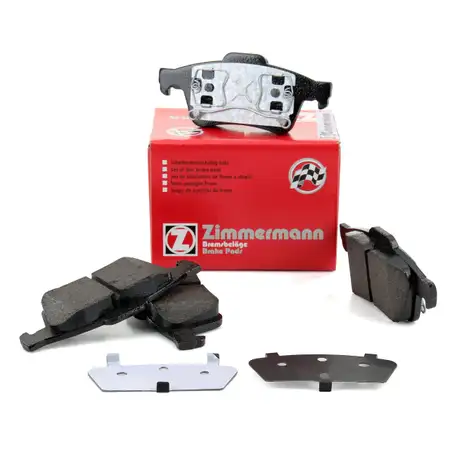 ZIMMERMANN Bremsbel&auml;ge RENAULT Espace 4 Laguna 2 Megane 2 Vel Satis hinten