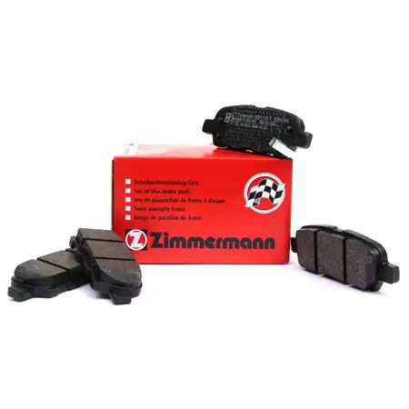 ZIMMERMANN Bremsbel&auml;ge NISSAN Juke F15 Murano Qashqai I X-Trail T30 T31 hinten