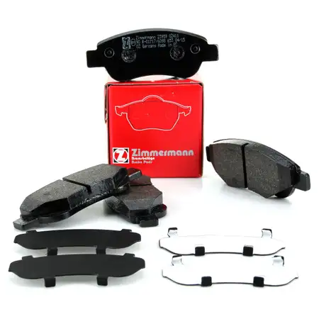 ZIMMERMANN 23959.175.1 Bremsbel&auml;ge Bremskl&ouml;tze CITROEN C4 I PEUGEOT 206 207/207+ 307 vorne