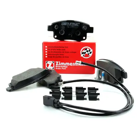 ZIMMERMANN Bremsbel&auml;ge + Warnkontaktsensor FORD Transit / Tourneo 04.2006-08.2014 hinten