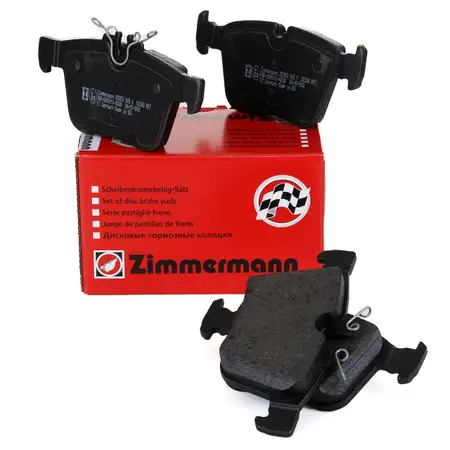 ZIMMERMANN Bremsbel&auml;ge Bremskl&ouml;tze f&uuml;r Mercedes C-Klasse W205 C205 S205 hinten