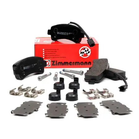 ZIMMERMANN Bremsbel&auml;ge + Wako hinten CITROEN Jumper FIAT Ducato PEUGEOT Boxer