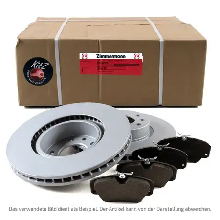 ZIMMERMANN Bremsscheiben + Bel&auml;ge NISSAN Interstar OPEL Movano RENAULT Master vorne