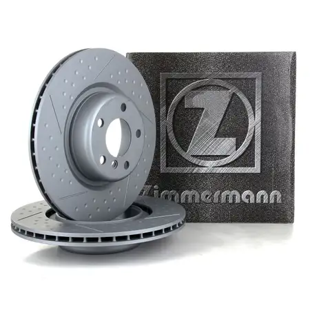 ZIMMERMANN Bremsscheiben f&uuml;r BMW F20 F21 F22 F23 F30 F31 F34 F32 F33 F36 hinten