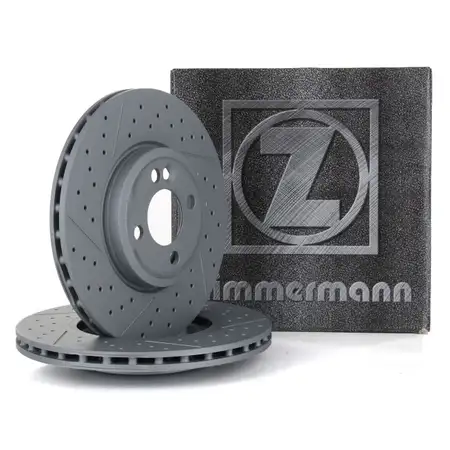 ZIMMERMANN Bremsscheiben Satz f&uuml;r MINI R50 R53 R56 R52 R57 R55 R58 R59 vorne