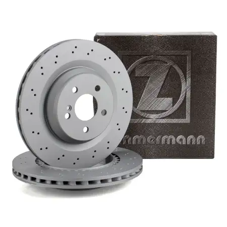 ZIMMERMANN Bremsscheiben Satz MERCEDES SL R230 600 55/63/65AMG hinten 2304231612