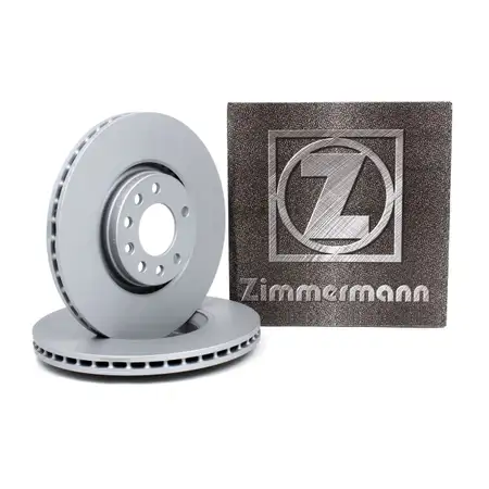 ZIMMERMANN Bremsscheiben Satz OPEL Astra G H Corsa D E Zafira A B Adam M13 vorne 95526651