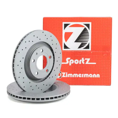 Zimmermann SPORT Bremsscheiben Satz AUDI S4 (8E B6 B7) 1KE/S4 hinten