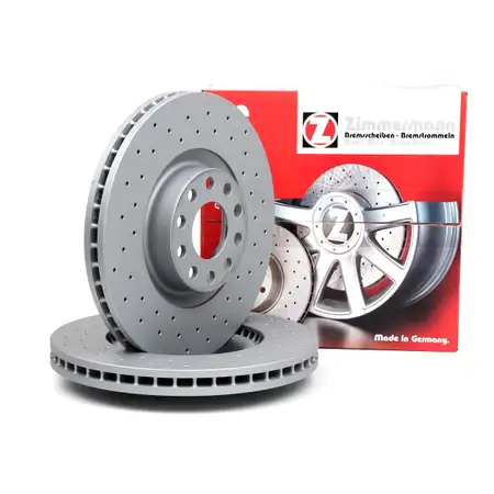 Zimmermann SPORT Bremsscheiben f&uuml;r Audi A6 (4B C5) 4.2/S6quattro 1LX/T7S vorne