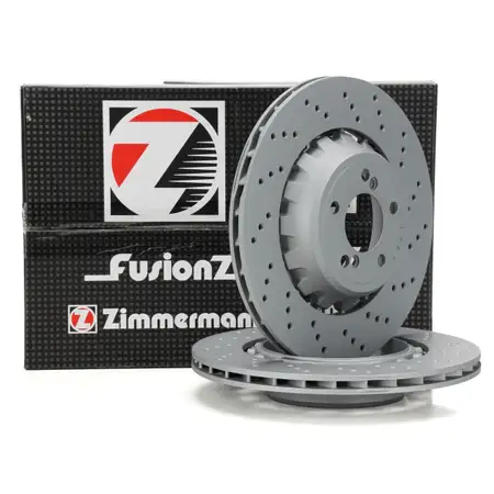 Zimmermann FORMULA Z Bremsscheiben Satz BMW 2er F87 M2 3er F80 M3 4er F82 F83 M4 hinten