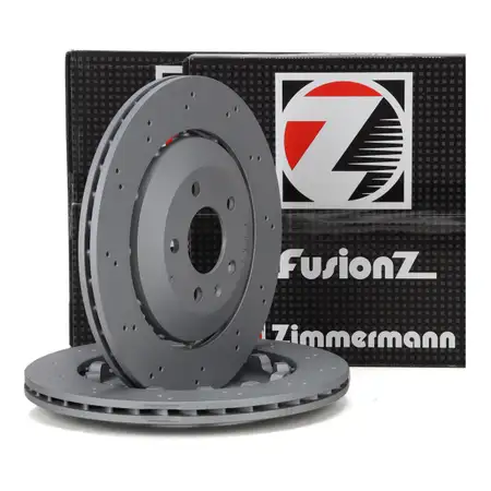 Zimmermann FORMULA Z Bremsscheiben Satz AUDI RS4 (B8) PR-2ED/1KZ hinten