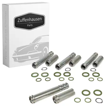 4x &Ouml;lleitung R&uuml;cklauf Reparaturrohr f&uuml;r PORSCHE 911 964 993 914 /6 93010704001