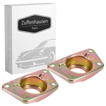 2x Lagerdeckel Achsschwert f&uuml;r PORSCHE 911 912 hinten Hinterachse 90133315300