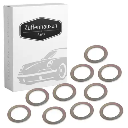 10x Einstellscheibe Ausgleichsscheibe Nockenwelle f&uuml;r PORSCHE 90110556100