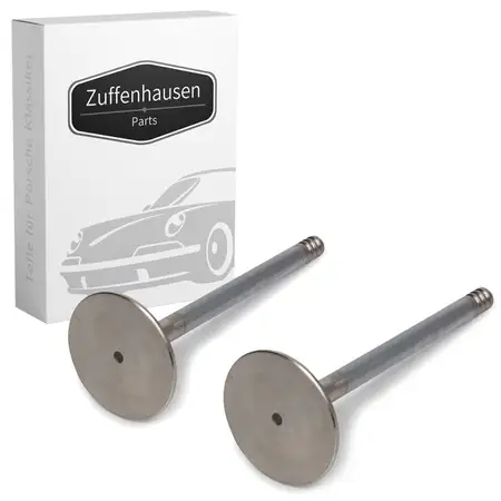 2x Auslassventil &Oslash; 42,5mm f&uuml;r PORSCHE 993 3.6 Turbo / GT2 405-450 PS 99310541952