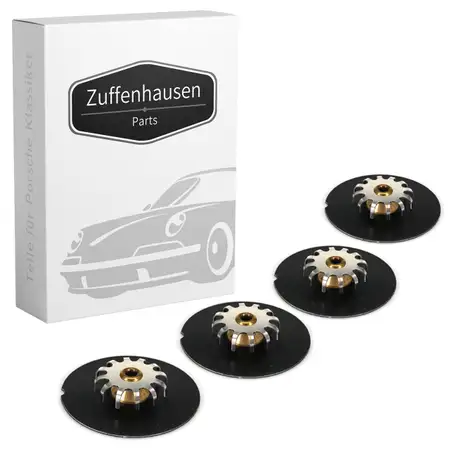 4x Bremstr&auml;gerplatte 40mm f&uuml;r PORSCHE 964 944 3.0 S2 968 3.0 vorne 96435109602